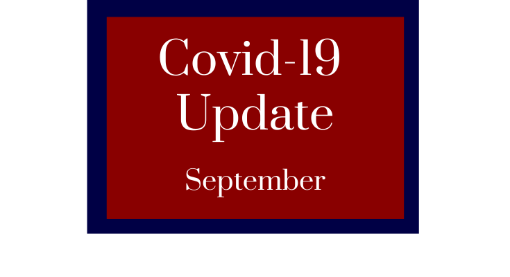Covid update September 2020